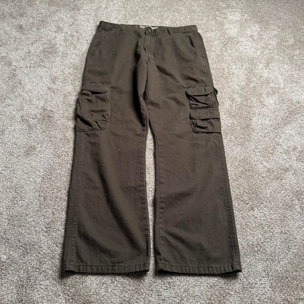 WRANGLER OLIVE GREEN CARGO PANTS